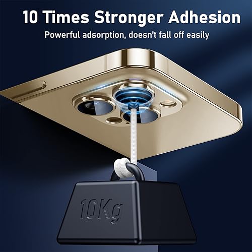 Miniatura 5 de UniqueMe Protector de lente de cámara para iPhone 13 ProiPhone 13 Pro Max, fuerte protección contra caídas no se cae fácilmente Cubierta de pantalla