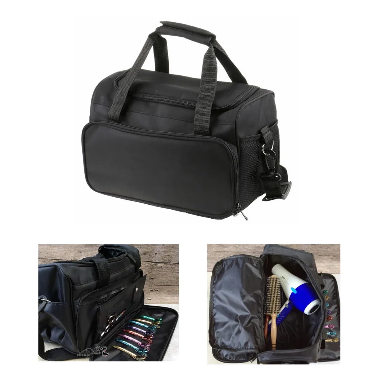 Sac organisateur grande capacité pour outils de coiffure lors de vos déplacements