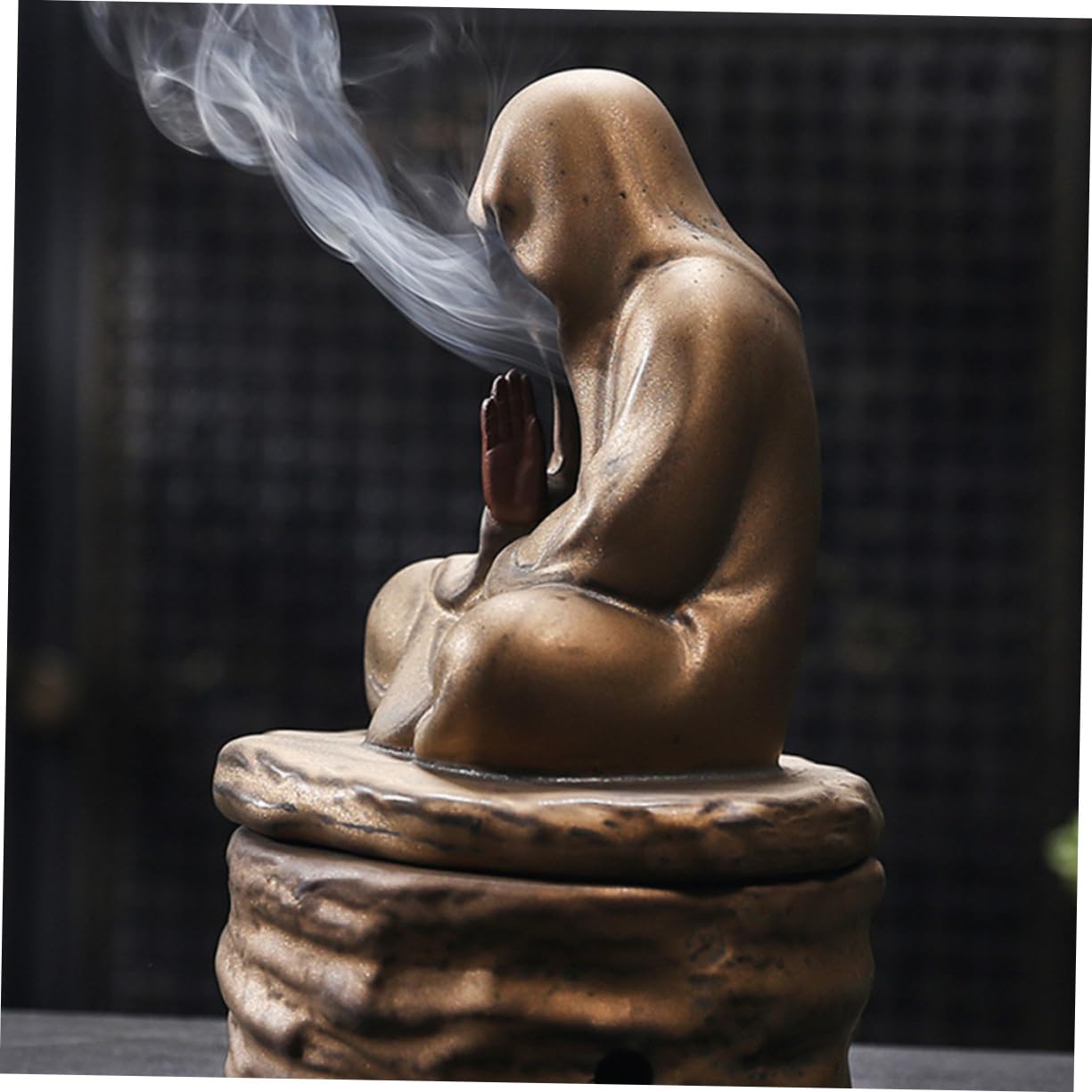 Soporte De Incienso De Cerámica Sin Humo Portátil y Ligero para Decoración De Hogar y Espacios Zen Quemador De Incienso para Mesa y Oficina