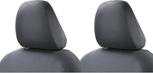 QODOLSI Paquete de 2 fundas para reposacabezas de asiento de automóvil, con sombrero de Papá Noel, protector para reposacabezas de asiento de QODOLSI Paquete de 2 fundas para reposacabezas de asiento de automóvil, con sombrero de Papá Noel, protector para reposacabezas de asiento de