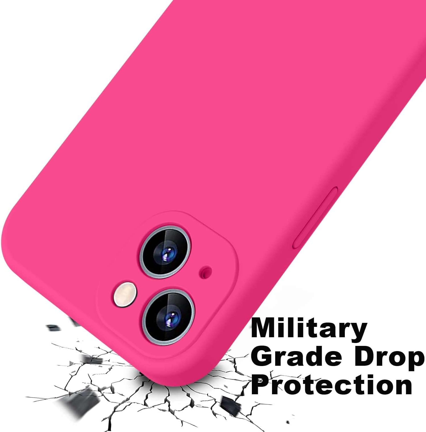 KTele Uyumlu iPhone 13 Telefon 6.1 "Yüksek Kaliteli Sıvı Silikon [Yumuşak Mikrofiber Astar Çizilmeye dayanıklı] jel Kauçuk_voghion.com