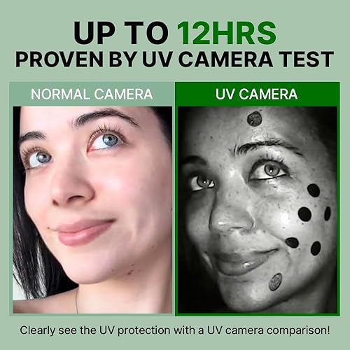 Miniatura 8 de FRANZ Parches solares de péptidos de protección UV, tamaño L, 5 pares y kit de prueba de parches de manchas oscuras, 12 parches