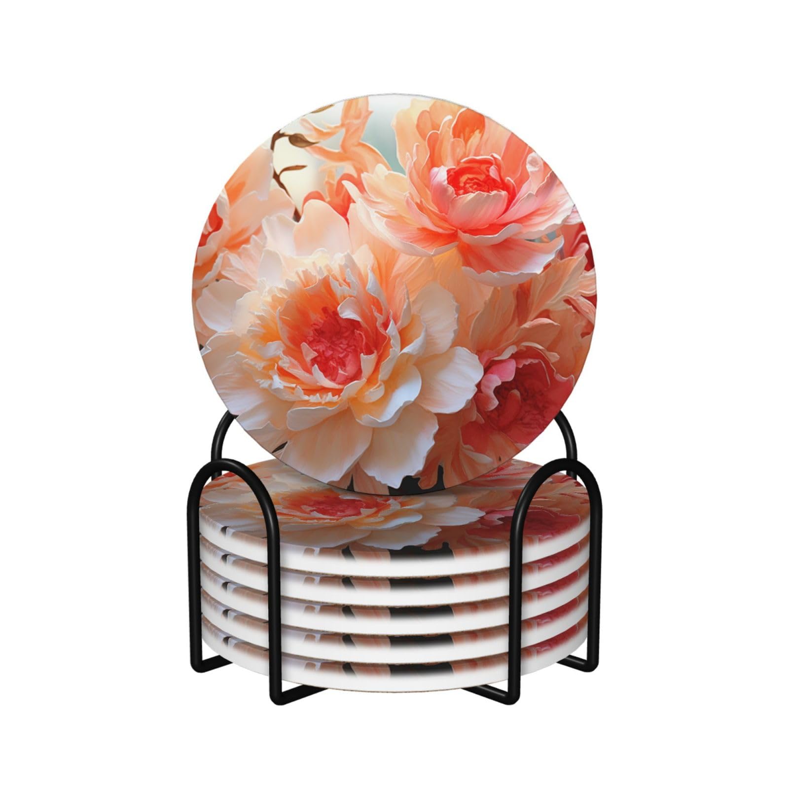 Dessous de verre céramique pour décoration d'intérieur cadeau maison