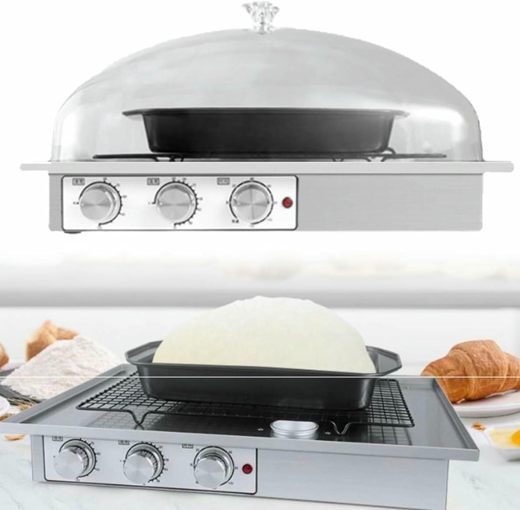 Maszyna do fermentacji chleba, zestaw narzędzi do przygotowania chleba matki z regulacją wilgotności, temperatury i czasu.