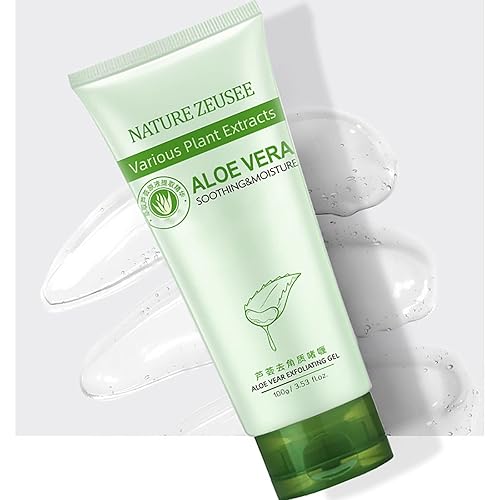 Miniatura 4 de Gel reduce el envejecimiento orgánico - Aloe exfoliante facial para la cara con PurifyAloe suave Gel limpiador de la piel exfoliante arrugas de la