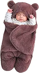Saco de dormir Casulo Cobertor Enroladinho Sweddle Bebê (0 a 6 Meses) (Ameixa)