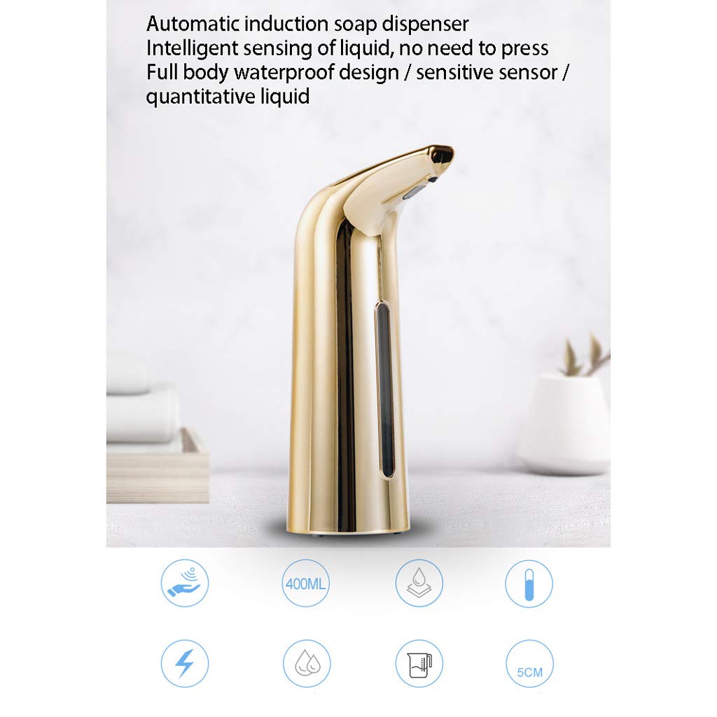 Amazon｜自動ソープディスペンサー、ゴールドソープディスペンサー
