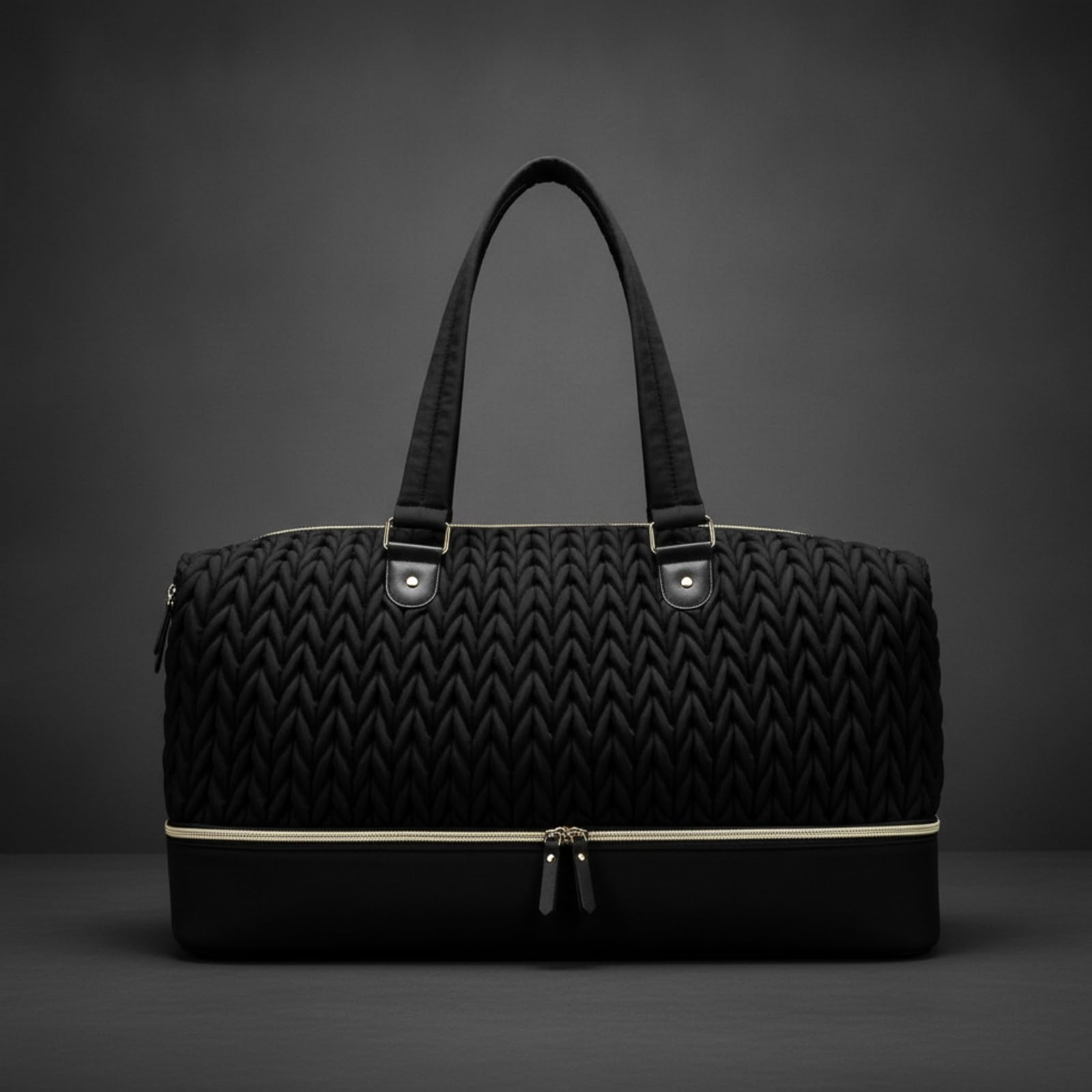 Bolso Viaje con Compartimento Inferior Impermeable Bolsa Pañales Resistente Al Agua Bolso Cambiador para Mamás, Viajeros