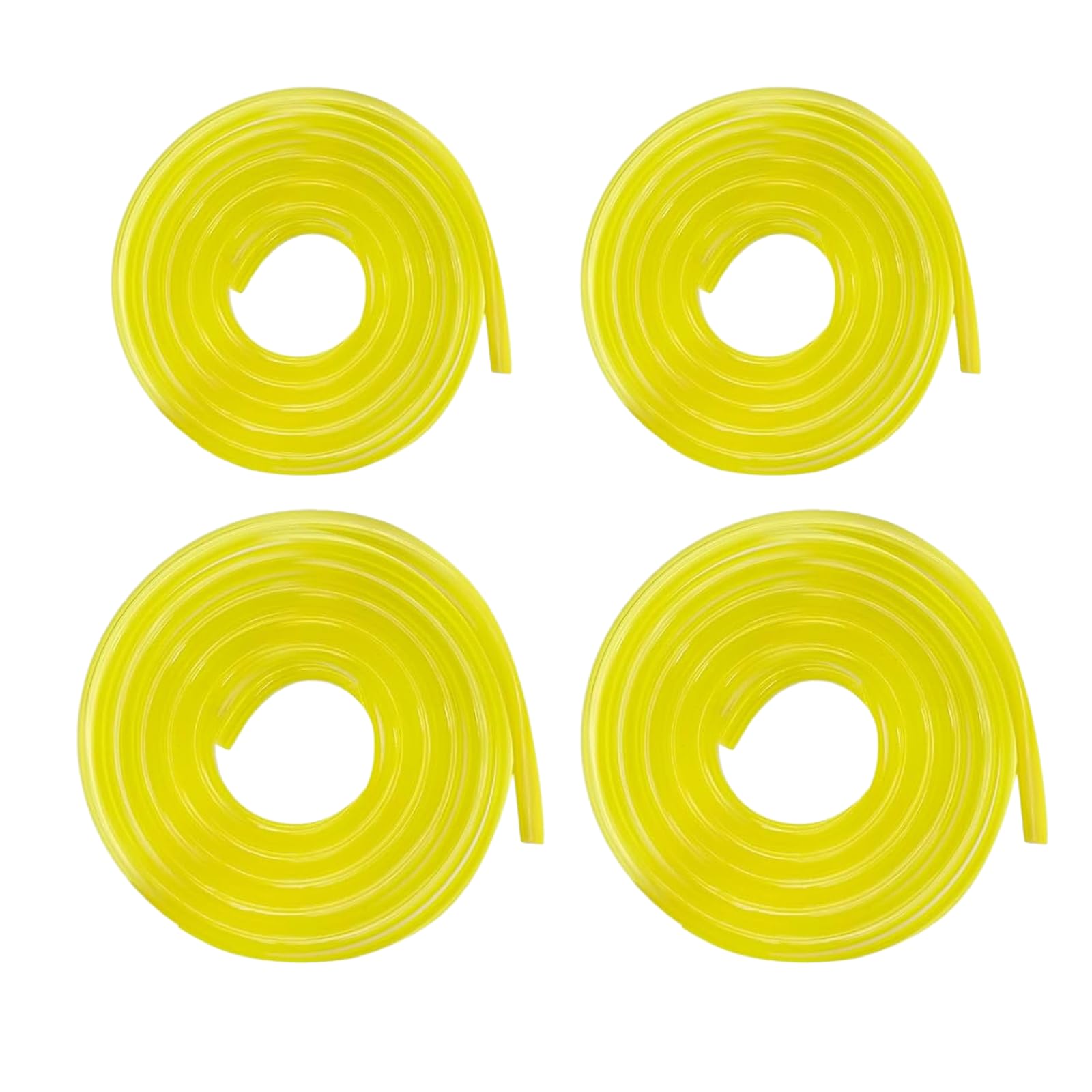 Manguera de gas de 5 pies x 4 tamaños para motor pequeño de 2 tiempos, desbrozadora, motosierra, soplador, cortacésped, herramientas eléctricas de jardín