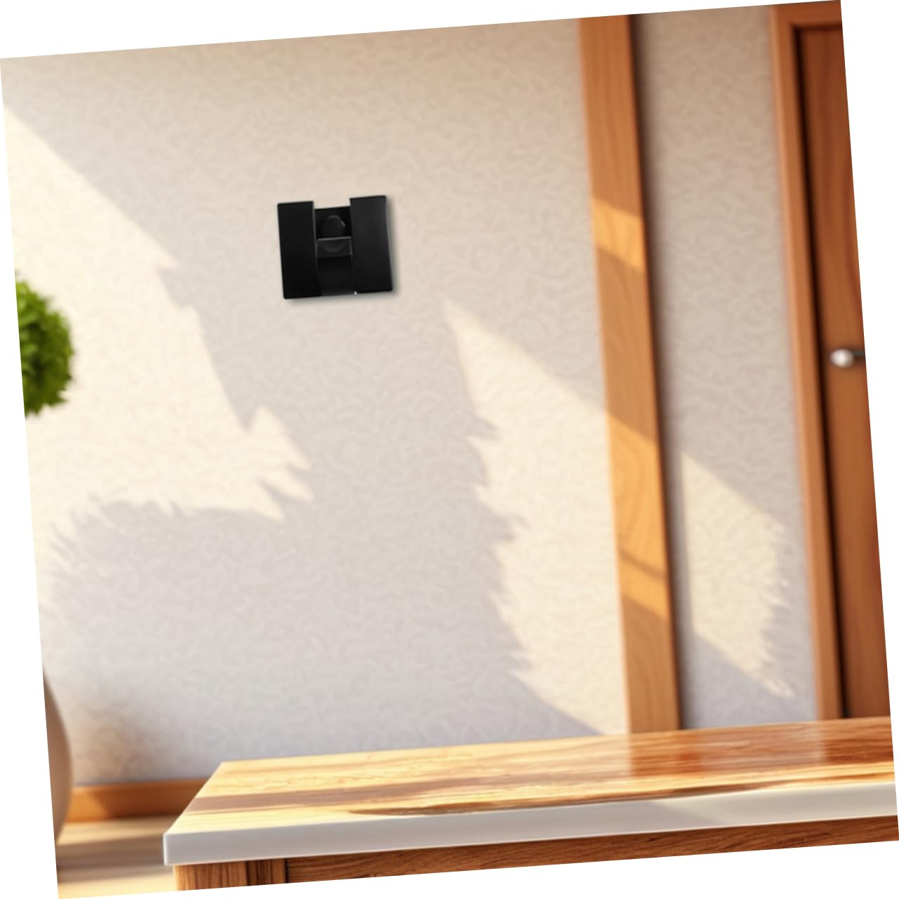 SHOWERORO 4piezas Ganchos Plegables Decorativos Para Colgar Gancho De Pared Modular Aluminio