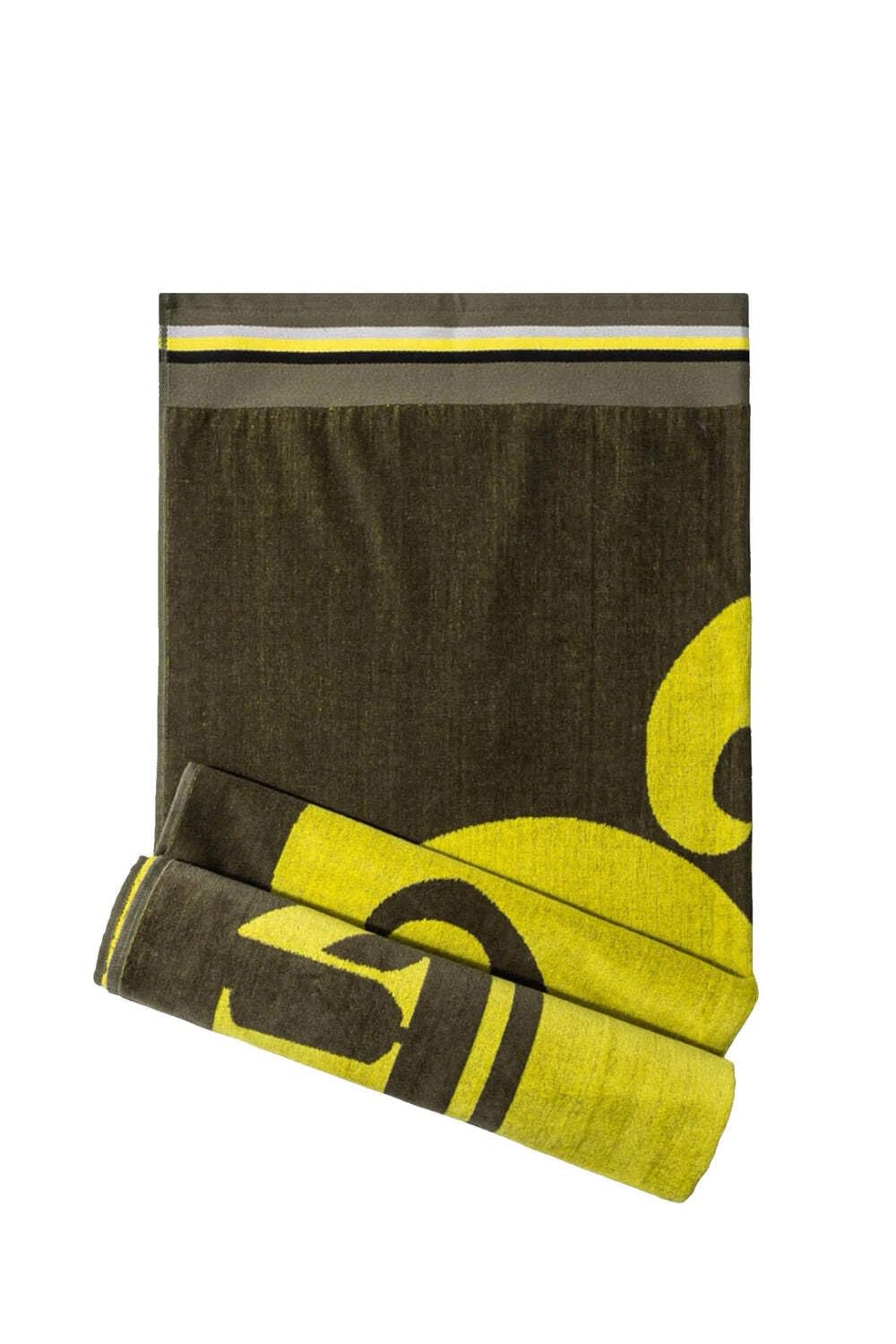 Sundek Telo Mare AM312ATC1050 Classic Logo 30208 Col.Verde Militare-Giallo TU/Verde Militare Giallo
