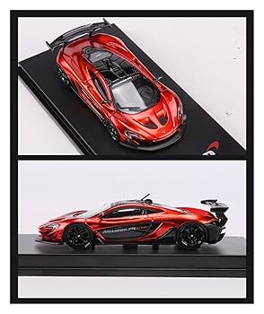 レジン製 1/64 マクラーレンP1 LCD MODELS 1/64 (ダイキャスト製) マクラーレン P1 ホワイト