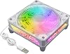 Usb Portable Fan, Quiet Laptop Fans, Compact Tablet Cooler, Silent Cooling Accessory, 9.45x4.72x1.57in, Maintaining Whisper-Quiet for Minimal Distraction, Multicolor