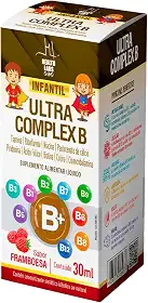 Ultra Complex B Infantil 30ml Franboesa - Health Labs