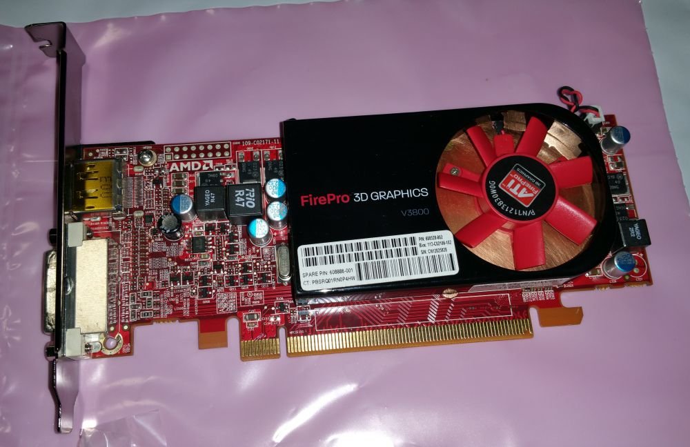 Pci Express Ati Firepro V3800 Driver 512mb Hp 608528001 Ati
