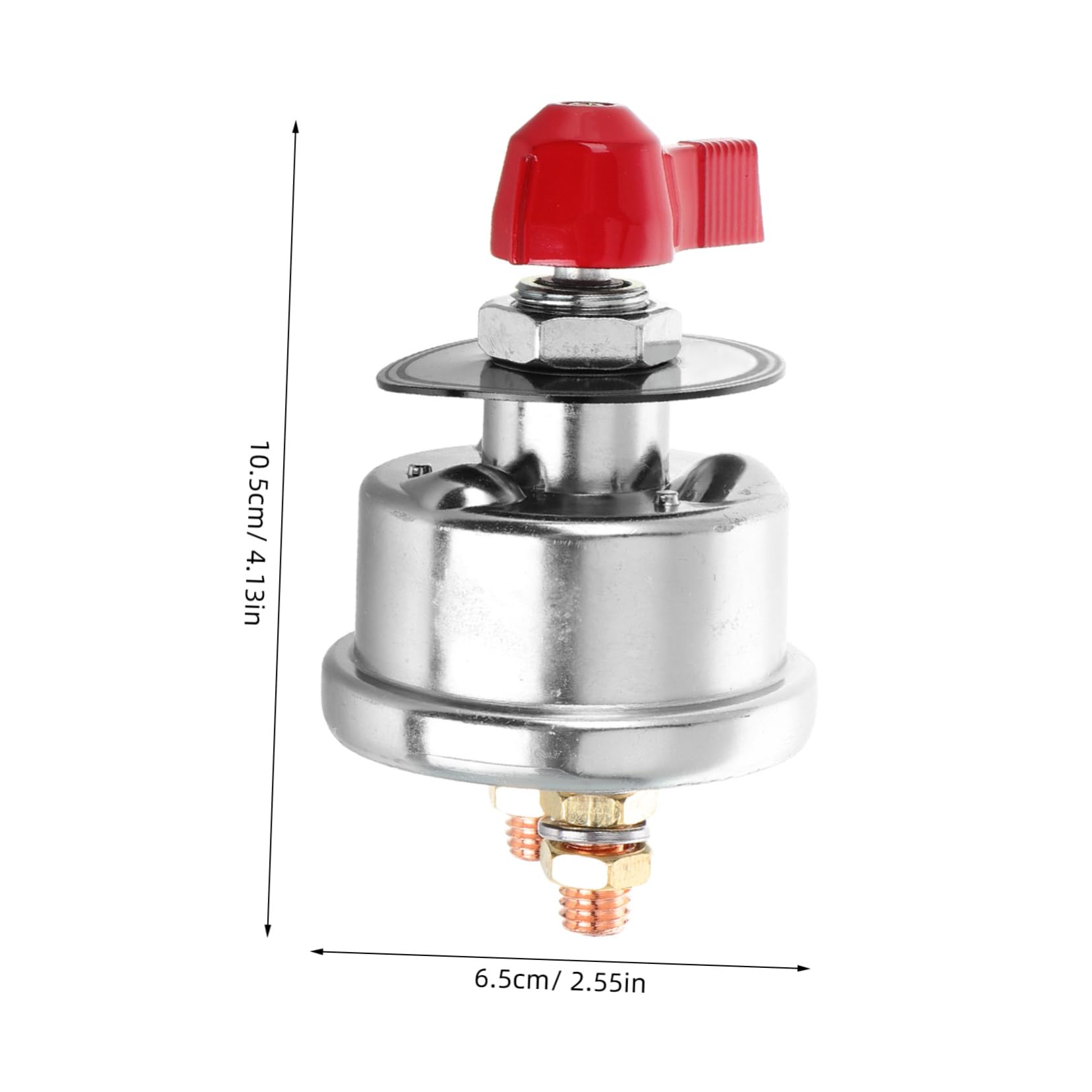 Alipis Interrupteur de Coupure Rapide pour Batterie de Voiture Coupe-circuit Antivol Interrupteur de Déconnexion pour Machines et Véhicules
