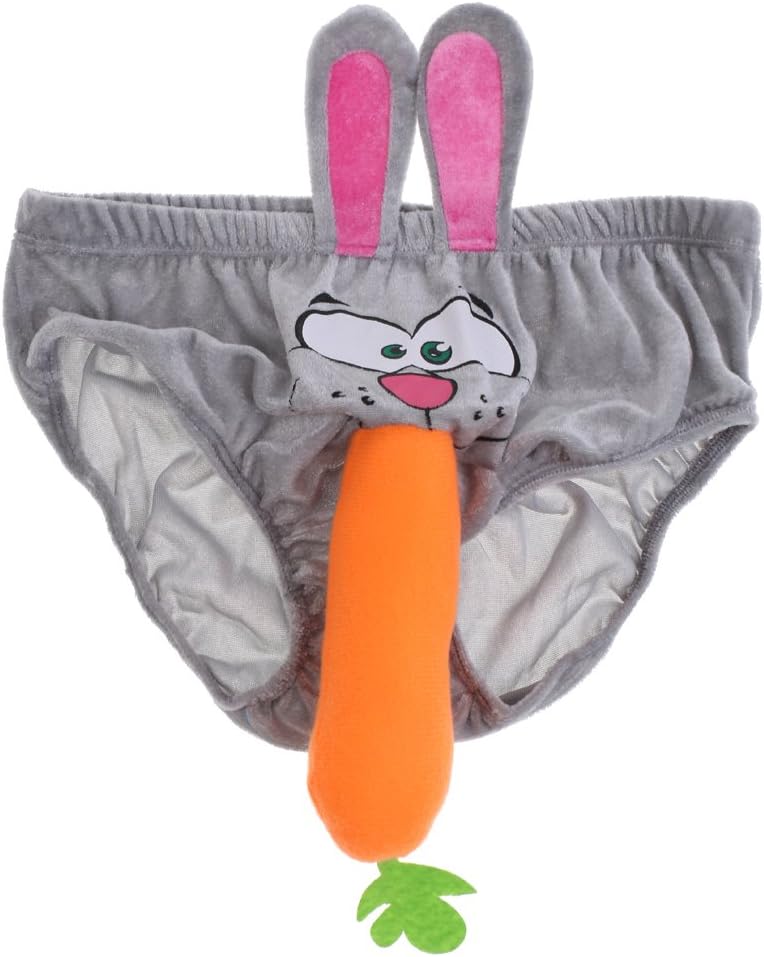 Prettyia Herren String Männer Tanga Dessous Schlüpfer Hasen Kaninchen