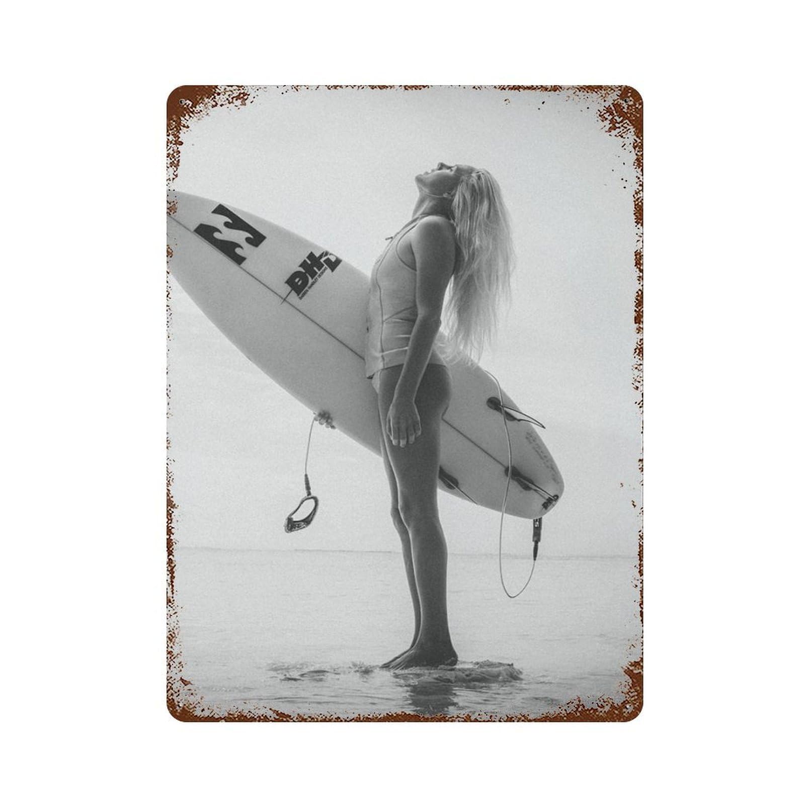 xiaoxiaoshen Vintage Beach Surfer (12) Wall Decor Art Metal Tin Poster Modern Home Decor Art Home Bar Shop Decorations Vintage Sign 40x30cm