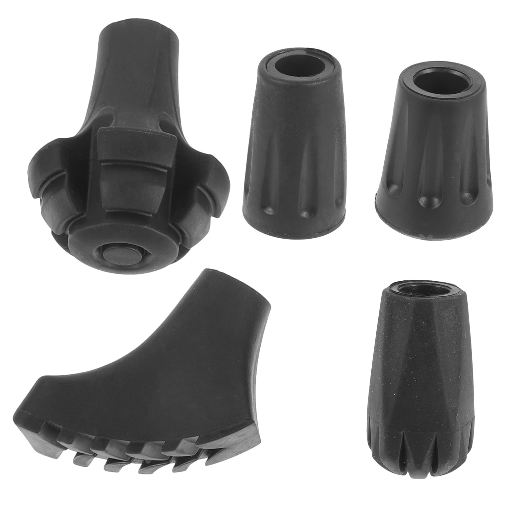 SUPVOX Coussinets De Bâtons De Marche Accessoires De Béquilles Canne Pliable Trekking Accessoires Accessoire De Trekking Conseils De Canne Couvre-Pointes Épaissis