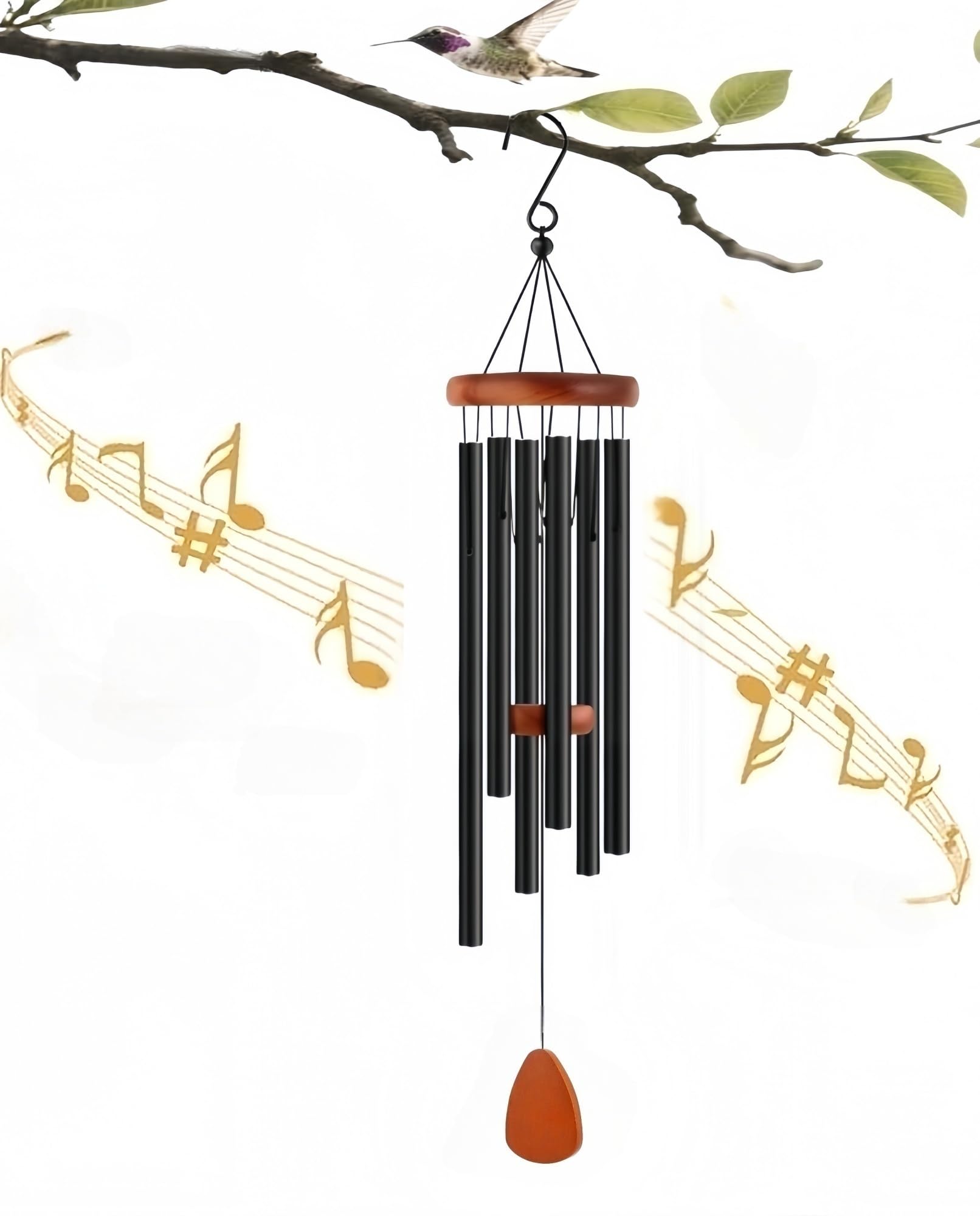 House Warming Gift New Home,White Elephant Gifts for Adults Grandma, Christmas Stocking Stuffers for Women Mom, Memorial Wind Chimes for Outside, Garden Windchimes Outdoors for Patio Porch Yard Decor