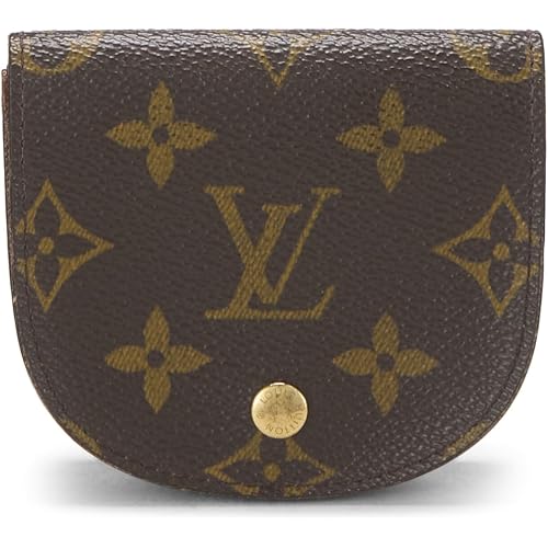 Louis Vuitton, Pre-Loved Monogram Canvas Porte-Monnaie Gousset, Brown