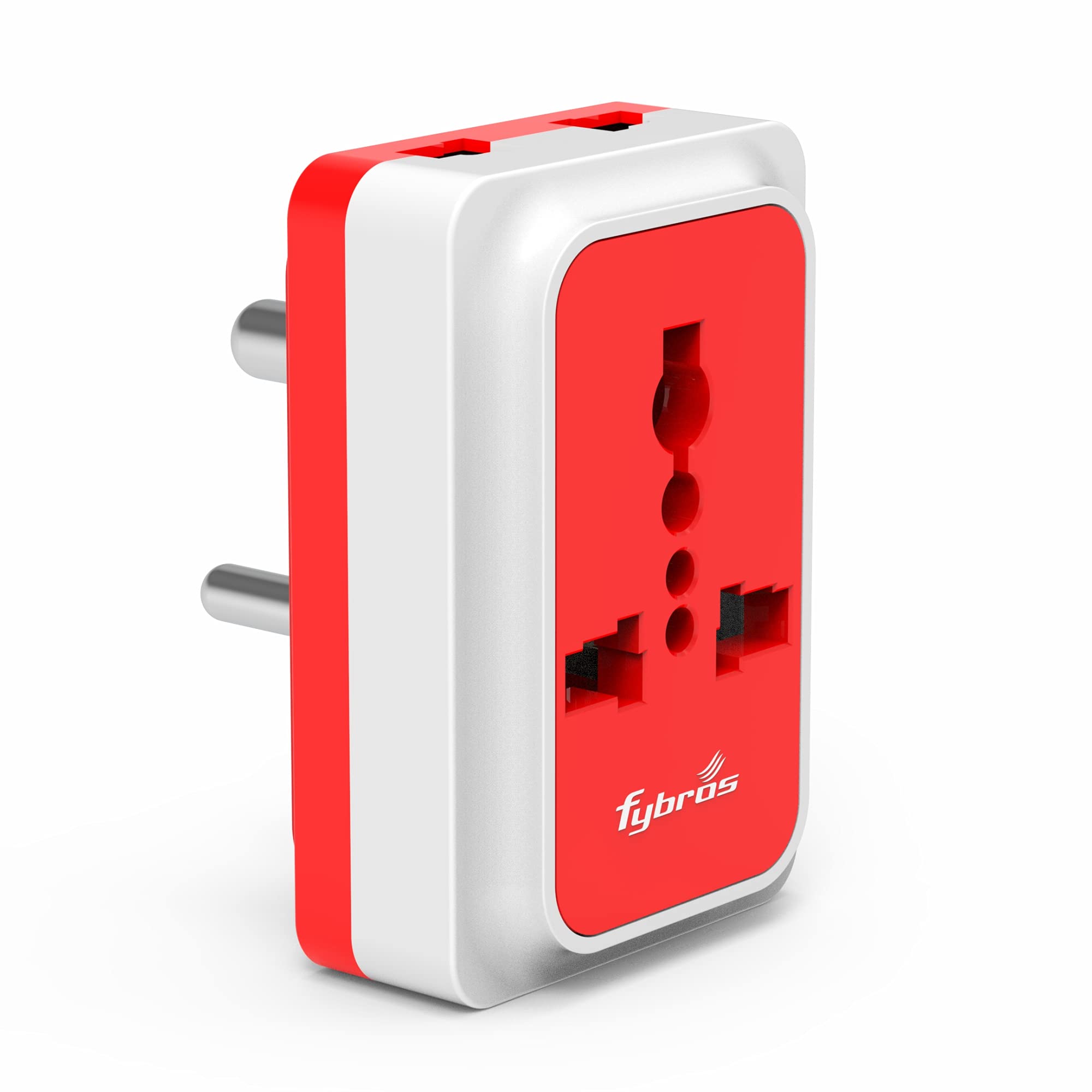 Fybros Sliq 3 Pin Multi Plug Socket | Travel Socket Adaptor-image-30