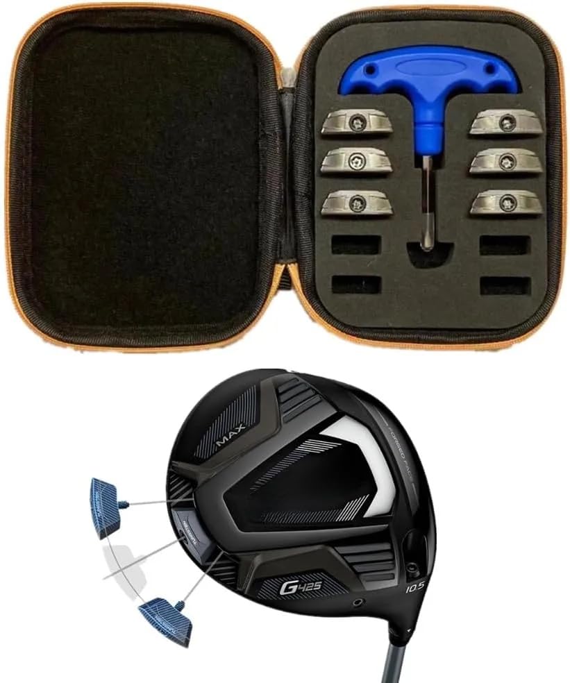 6pcs Golf Back Weight Compatible with PING G425 LST SFT Max Driver 21g-33g