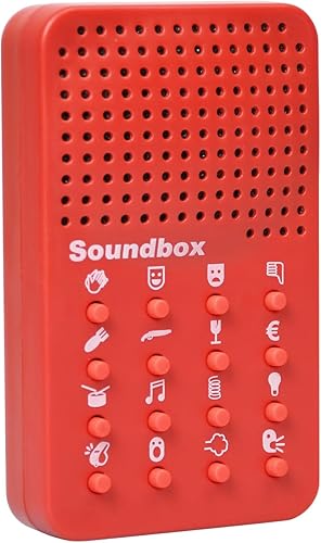Máquina de sonido con 16 efectos de sonido, generador de sonido electrónico, artículos de broma de regalo para niños y adultos, bromas para hacer
