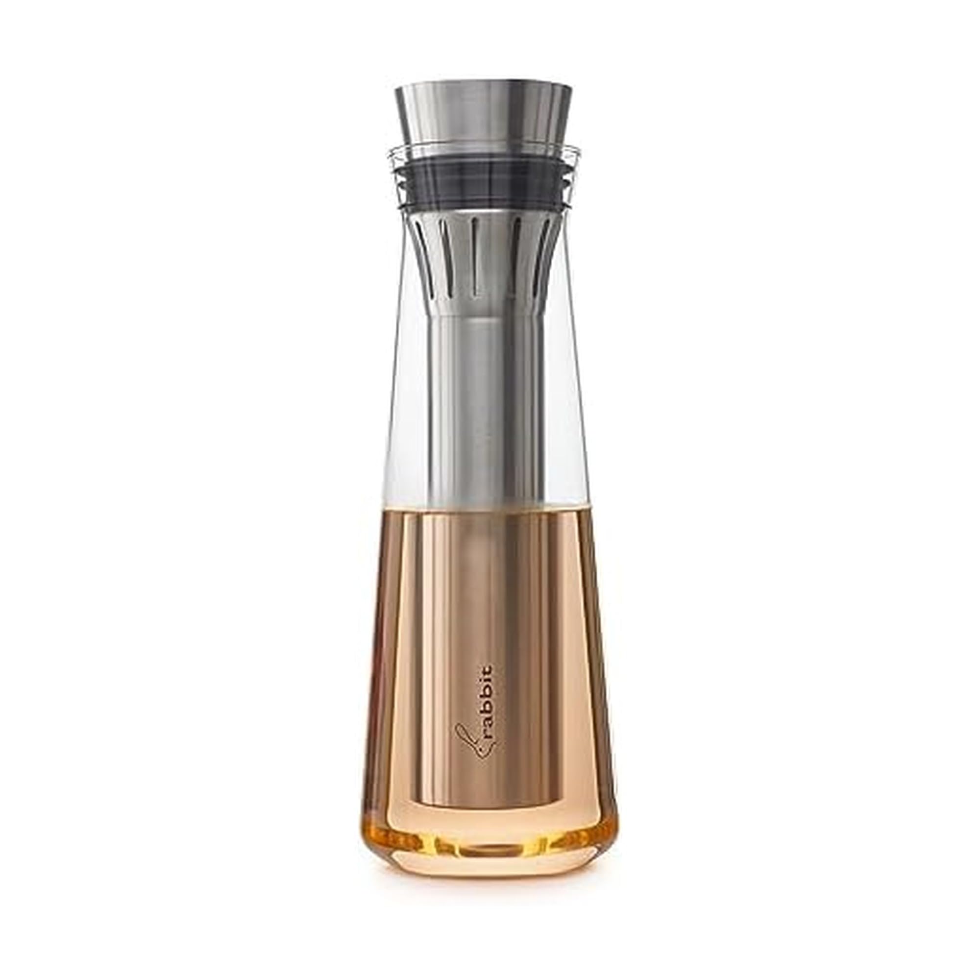Rabbit Carafe à vin en verre pour refroidir et aérer le vin Capacité 750 ml