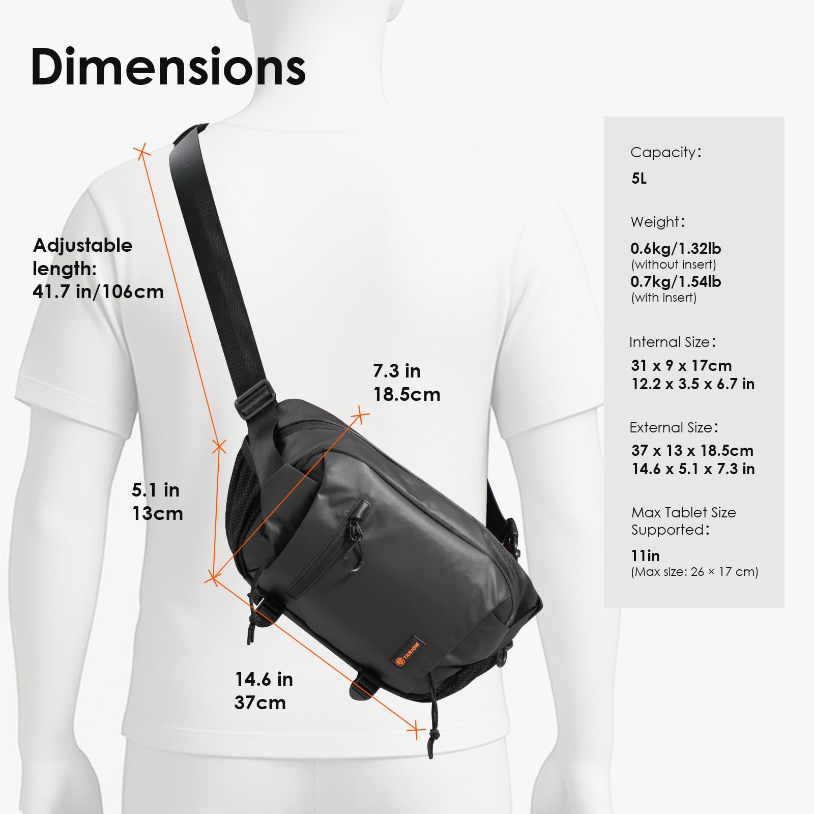 TARION Kameratasche DSLR Messenger Bag Kleine Kameratasche DSLR Schultertasche Kamera Satchel Bag Gadget Bag Crossbody Sling Bag Case für SLR Mireless Kompaktkameras Street Photography