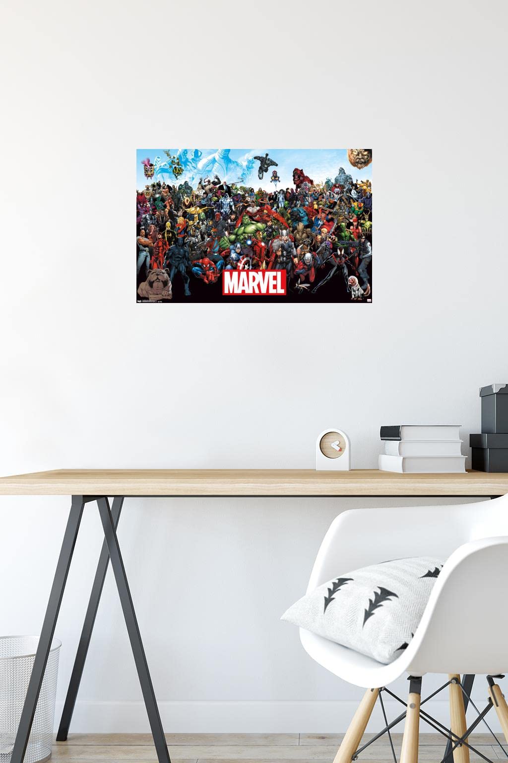 APPLEBUM MARVEL 限定コラボ A1ポスター 額縁付 2枚セット APPLEBUM