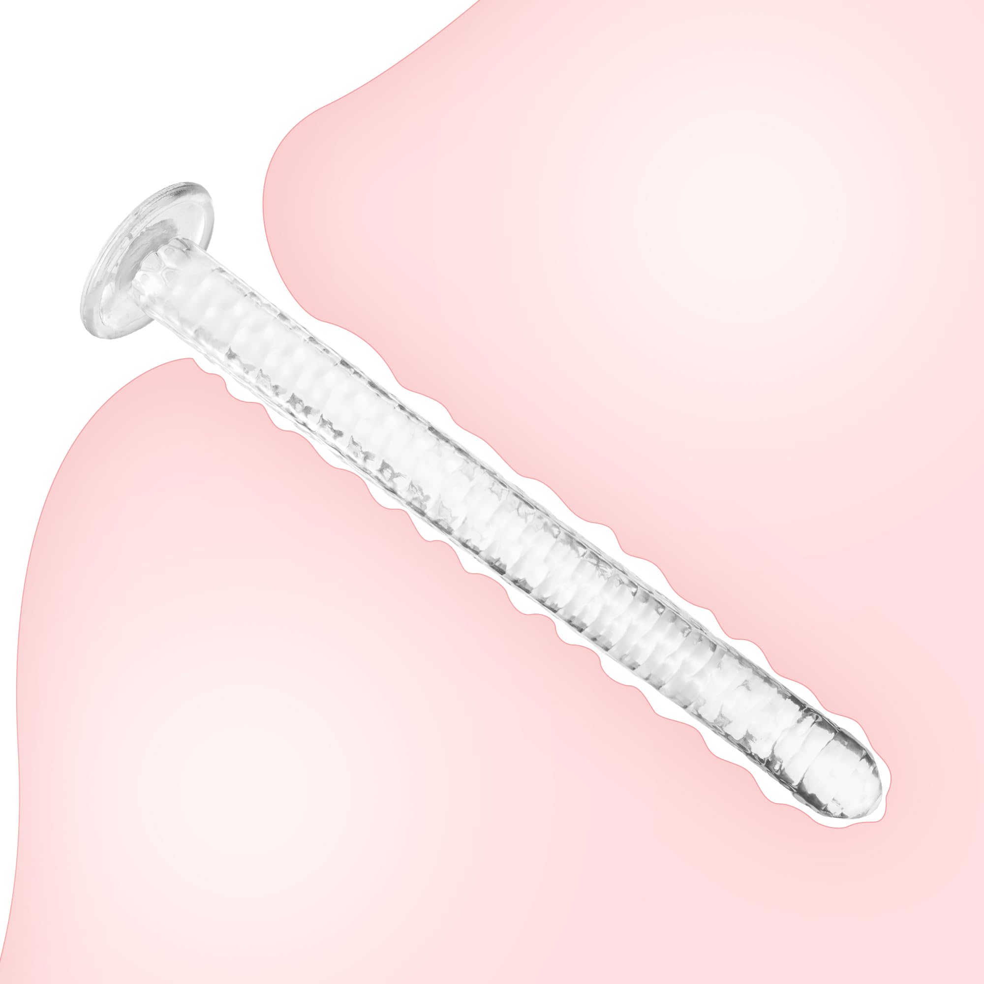 Fallo realistico super lungo con scaglie di drago da 75 cm con ventosa, dildo con punto G flessibile in cristallo per donne e uomini