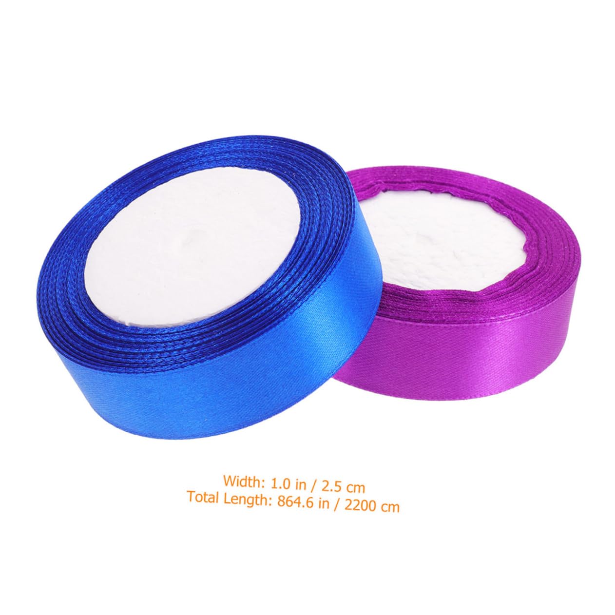 Gadpiparty 12rollen Geschenkband für Bastelarbeiten Geschenkverpackungen Tortenkarton-verpackungen Blumensträuße und Diy-projekte Polyester Langlebig Leicht Zuschneidbar Zufällige Farbe