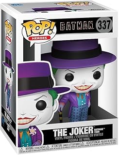 Comprar Funko Pop! Heroes: DC Batman 1989 - The Joker with Hat - 1/6 de Probabilidades de Obtener la RARA Variante Chase - DC Comics - Figura de Vinilo Coleccionable - Idea de Regalo