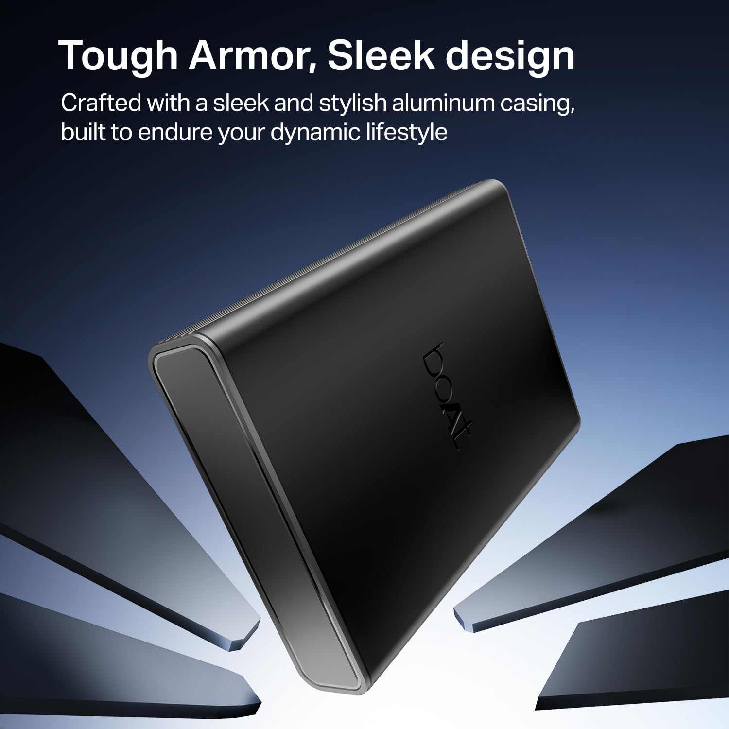 boAt Energyshroom PB300 Pro 10000 mAh 22.5W Pocket Size, Compact Power Bank, Fast Charging (2X Output Ports, Supports Android, iPhone, Tablets, Earbuds, etc.) (Carbon Black) — Amazon image 7