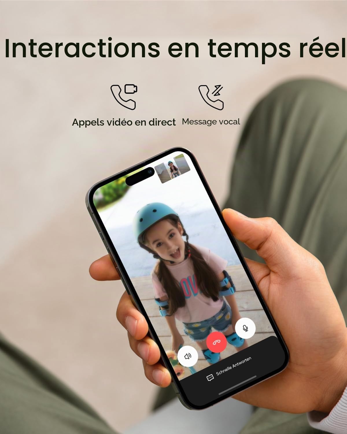 eufy Video Sonnette de Porte avec Caméra C30, Batterie, 2K FHD, Grand Angle 16:9, Vision Nocturne, Installation Facile, Appels Vidéo, Reconnaissance de Personnes et de Mouvements, Compatible avec