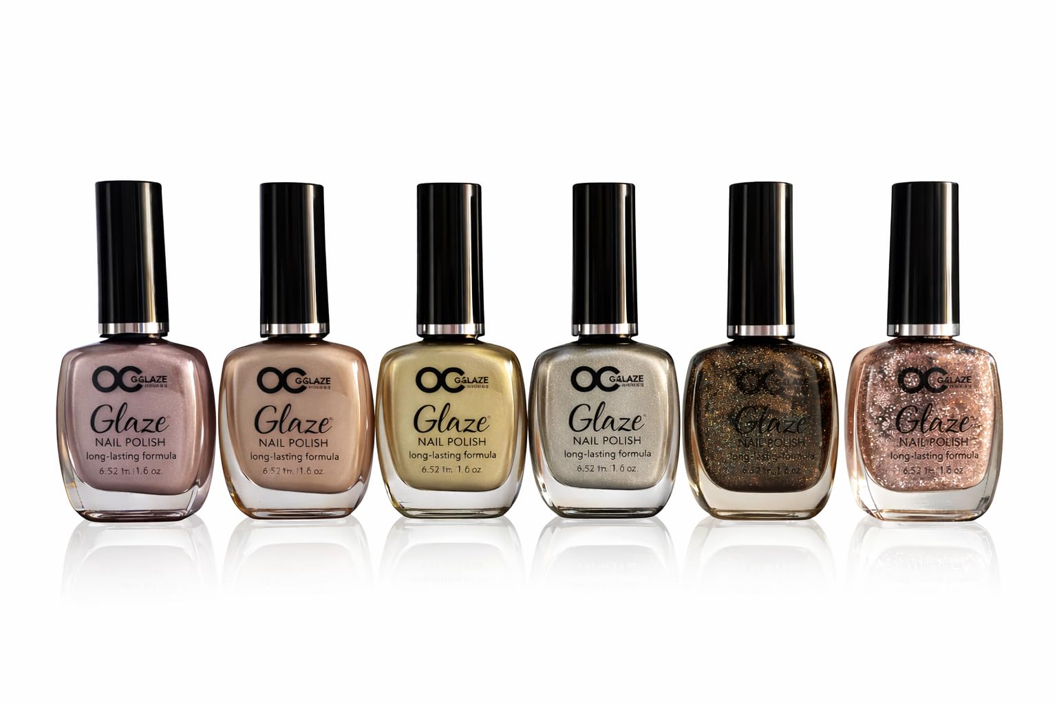 Glaze Nail Polish Pack of 6 – Long Lasting, High Pigment, Glossy Finish, 12ml Each, Quick Dry Nail Color for Women (Shade No.- 116, 117, 118, 119, 120, 121)-image-21