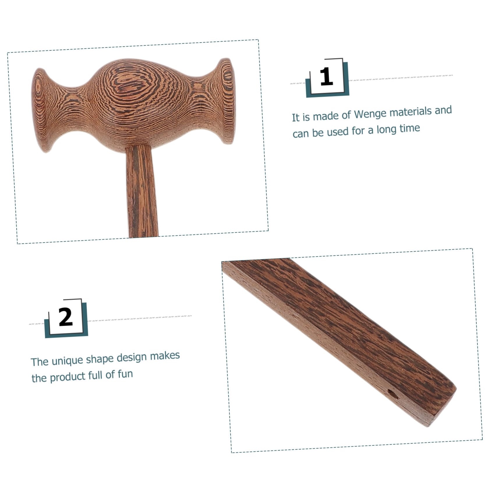 FOMIYES Massage Knocking Hammer Handheld Body Massager Home Massage Hammer Trigger Point Therapy