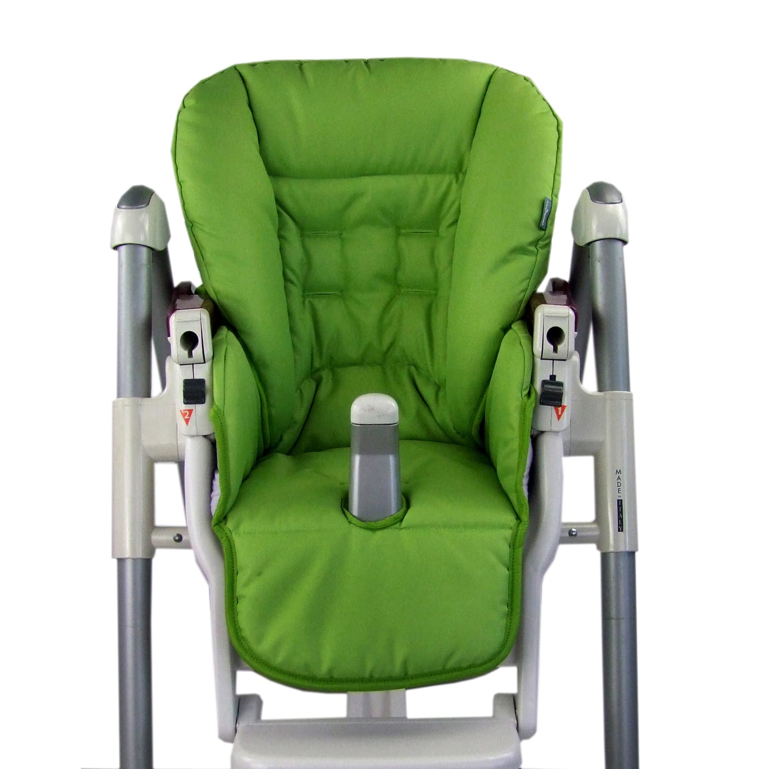 Funda de cojín de repuesto para trona compatible con Peg Perego Prima Pappa Diner (verde claro)