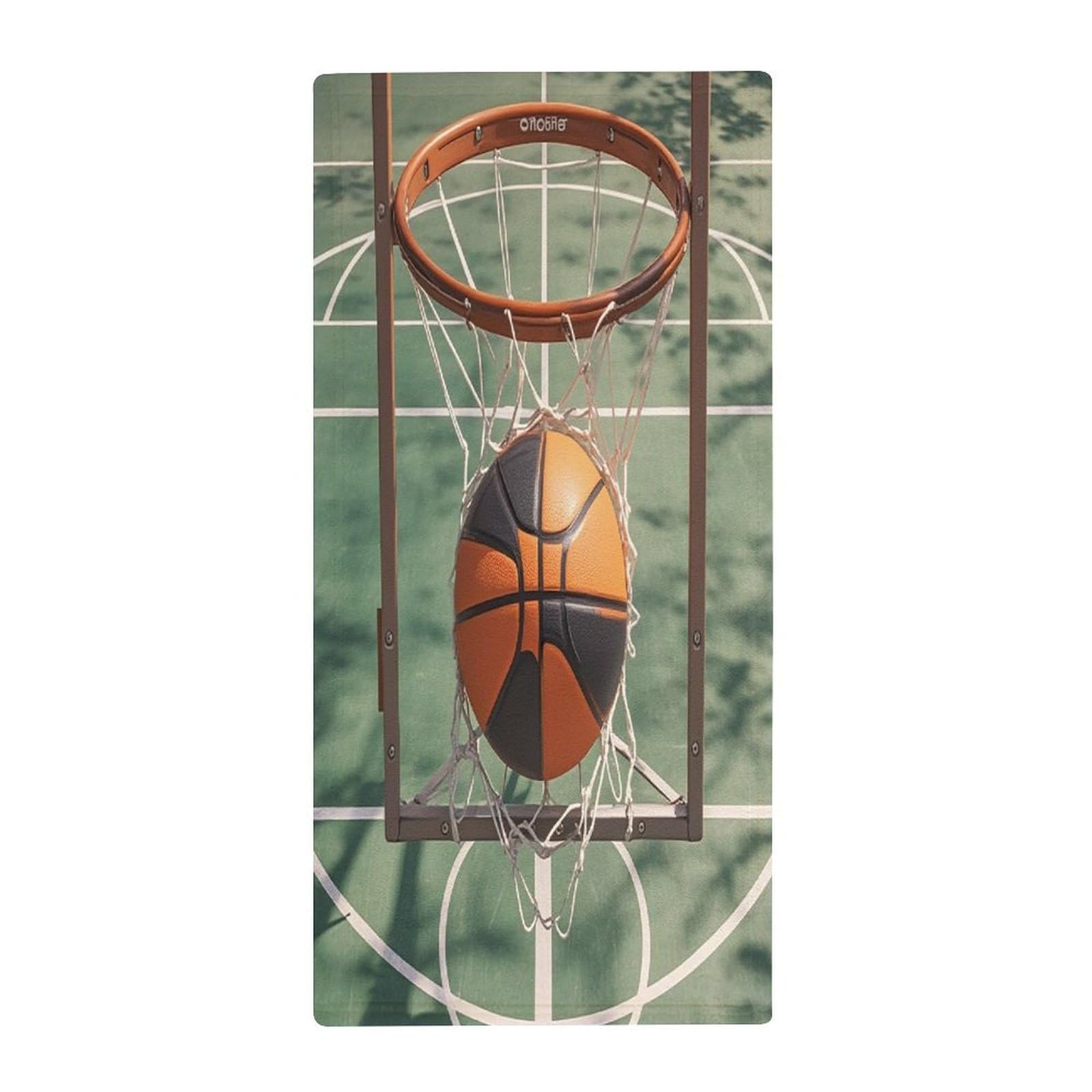 FekiLoot Basketball Bath Towel Super Soft Highly Absorbent Bath Towel Fashion Quick Drying Bathroom Towel Soft Large Fingertip Towels for Bathroom Gym Travel Camp Pool