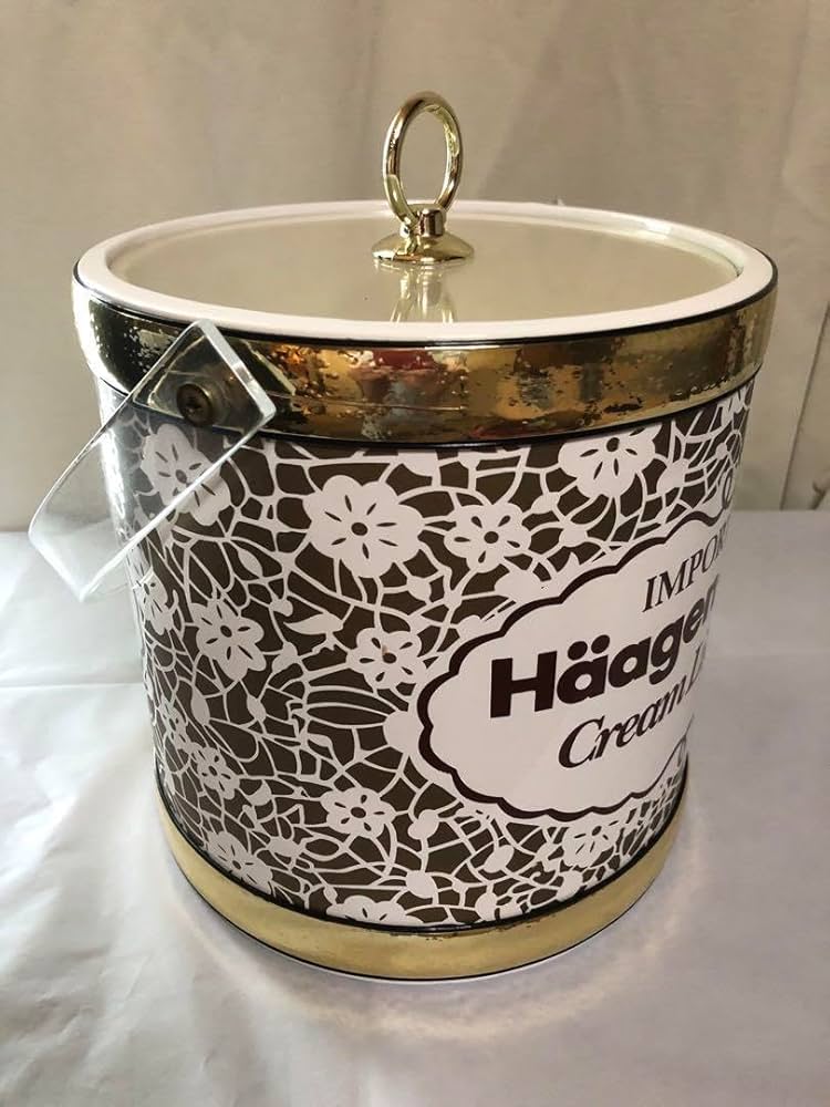 『ハーゲンダッツ クリームリカー』ペール アイスバケット　超レア品ヴィンテージ Amazon.co.jp: 『ハーゲンダッツ クリームリカー』ペール アイス