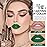 evpct 1Pcs Forest Green Matte Lip Liner & Liquid Lipstick Stain Makeup Set for Women, Green Lip Liner Stain Long Lasting Waterproof Smudge Proof, Cruelty Free Lip Stick Makeup 24 hours originales, 48