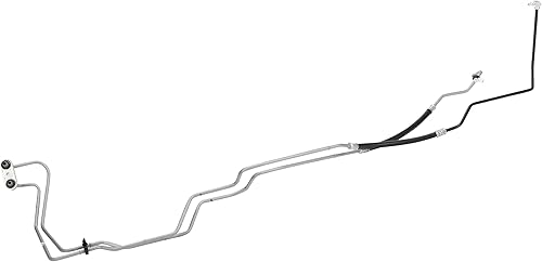 GM Genuine Parts 23280473 - Línea de entrada y salida lateral de transmisión automática para refrigerador, color plateado