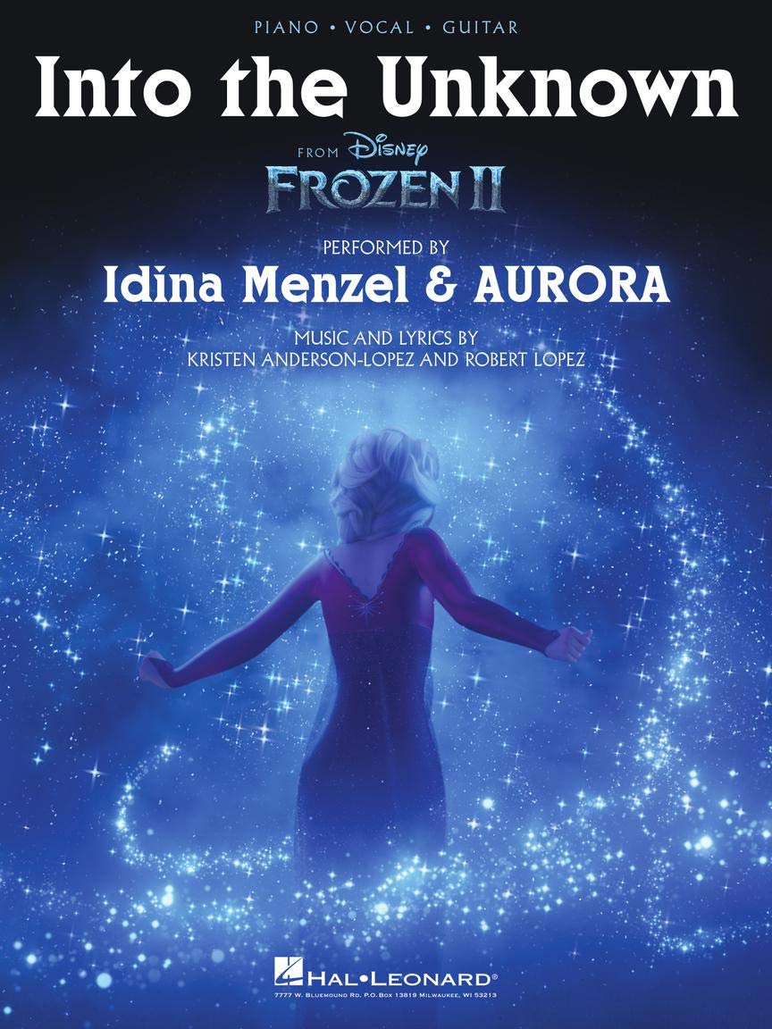 Into the Unknown from Frozen 2: Piano/Vocal/guitar Sheet Music