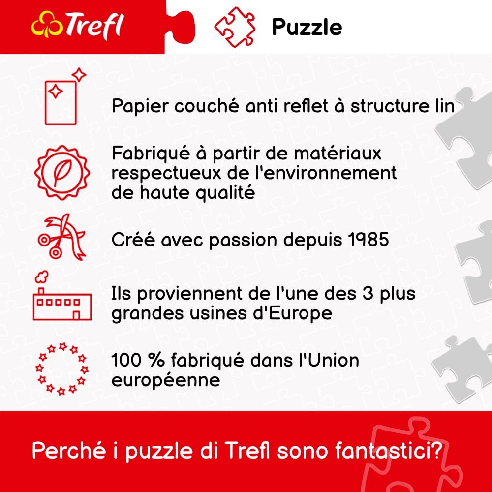Trefl, Puzzle, Le Gradient, 1000 Pièces, Qualité Premium, pour Adultes et Enfants à partir de 12 Ans