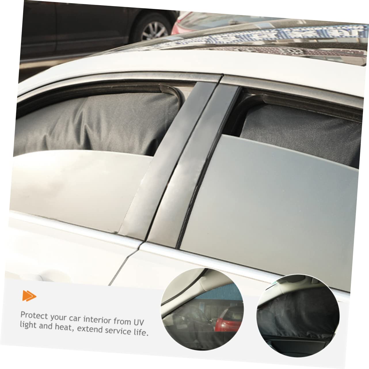 iplusmile 5sets Oscurante Magnetica Per Finestrini Auto Da Protezione Uv e Calore Facile Installazione Per Auto Con Ragazzo Ragazza e Animali Domestici