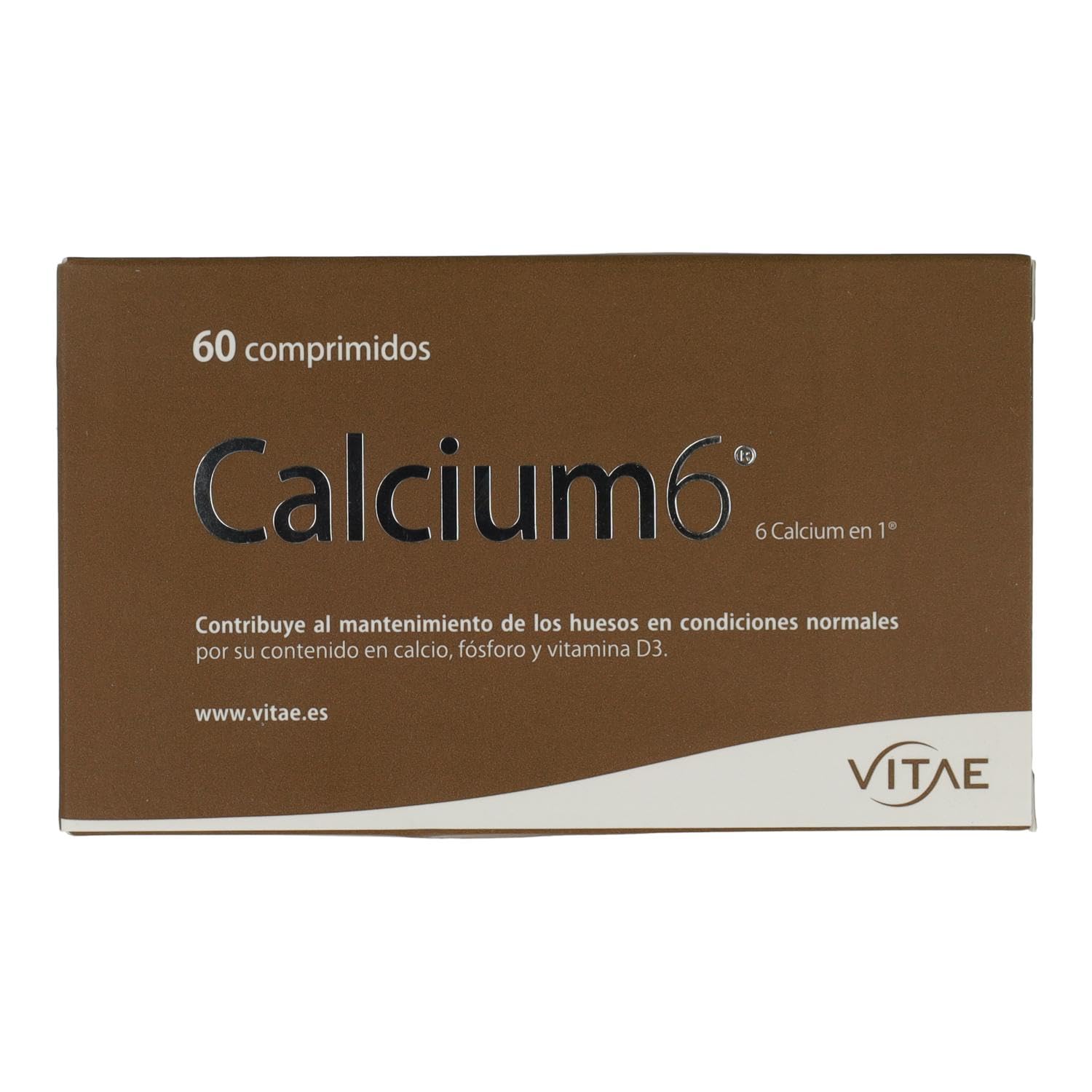 Vitae Natural Nutrition Calcium 6-60 Tabletas calcio