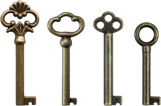Hollow Barrel Skeleton Key, Universal Barrel Key for Vintage Furniture and Locks, Generic Skeleton Keys