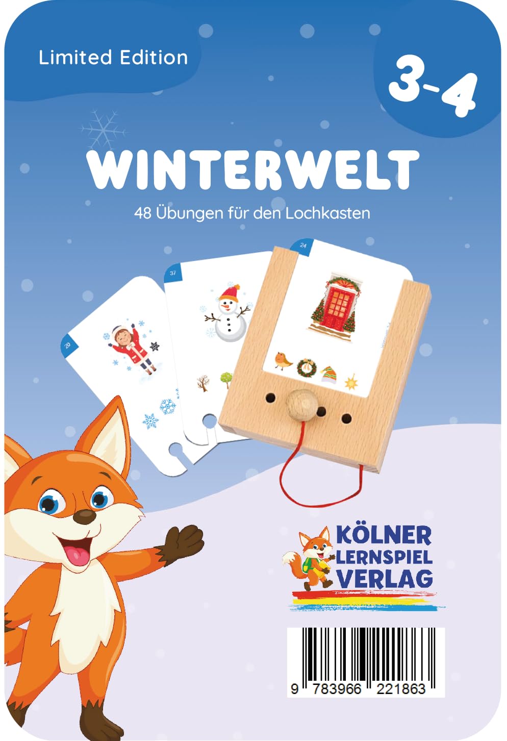 Klner Lernspielverlag Winterwelt 3-4: Card Set for the Hole Box