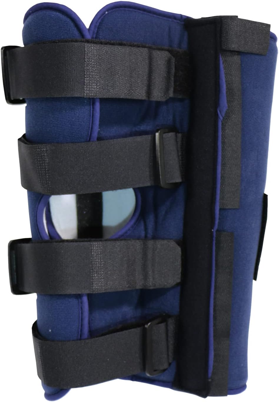 OTC Adjustable Knee Immobilizer Splint Brace For Men And Women, 3 Panel Style, Lightweight Foam, 16 Inch